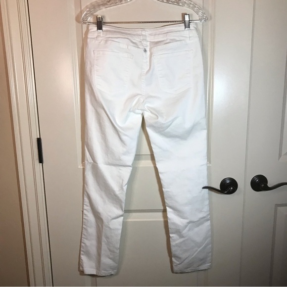 Prana women’s white denim jeans size 4/27 ankle length - Picture 4 of 7
